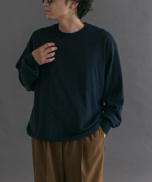 URBAN RESEARCH DOORS/アーバンリサーチ ドアーズ FORK & SPOON PROVORONEプルオーバーニット ネイビー 5 URBAN RESEARCH DOORS/アーバンリサーチ ドアーズ FORK & SPOON PROVORONEプルオーバーニット ネイビー 5