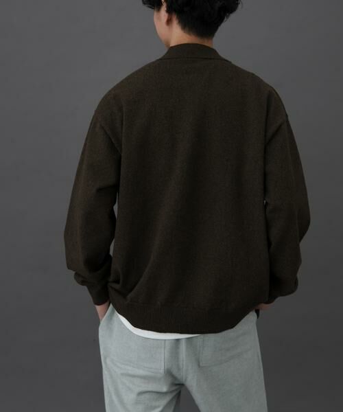 URBAN RESEARCH DOORS / アーバンリサーチ ドアーズ カーディガン・ボレロ | FORK&SPOON　PROVORONEジップカーディガン | 詳細3