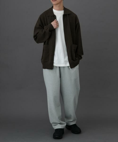 URBAN RESEARCH DOORS / アーバンリサーチ ドアーズ カーディガン・ボレロ | FORK&SPOON　PROVORONEジップカーディガン | 詳細7