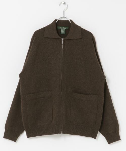 URBAN RESEARCH DOORS / アーバンリサーチ ドアーズ カーディガン・ボレロ | FORK&SPOON　PROVORONEジップカーディガン | 詳細8