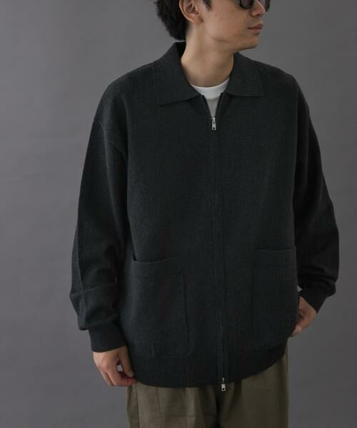 URBAN RESEARCH DOORS / アーバンリサーチ ドアーズ カーディガン・ボレロ | FORK&SPOON　PROVORONEジップカーディガン | 詳細11