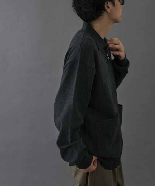 URBAN RESEARCH DOORS / アーバンリサーチ ドアーズ カーディガン・ボレロ | FORK&SPOON　PROVORONEジップカーディガン | 詳細12