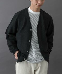 URBAN RESEARCH DOORS / アーバンリサーチ ドアーズ カーディガン・ボレロ | FORK&SPOON　PROVORONE Vネックカーディガン