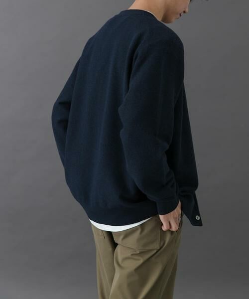 URBAN RESEARCH DOORS / アーバンリサーチ ドアーズ カーディガン・ボレロ | FORK&SPOON　PROVORONE Vネックカーディガン | 詳細1