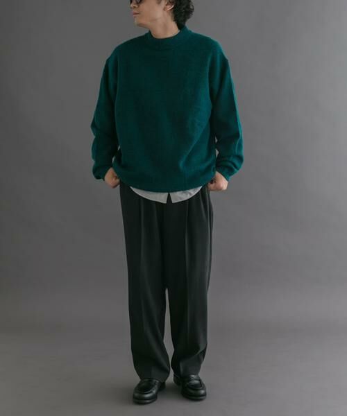 URBAN RESEARCH DOORS / アーバンリサーチ ドアーズ ニット・セーター | FORK&SPOON　Ricotta モックネックニット | 詳細4