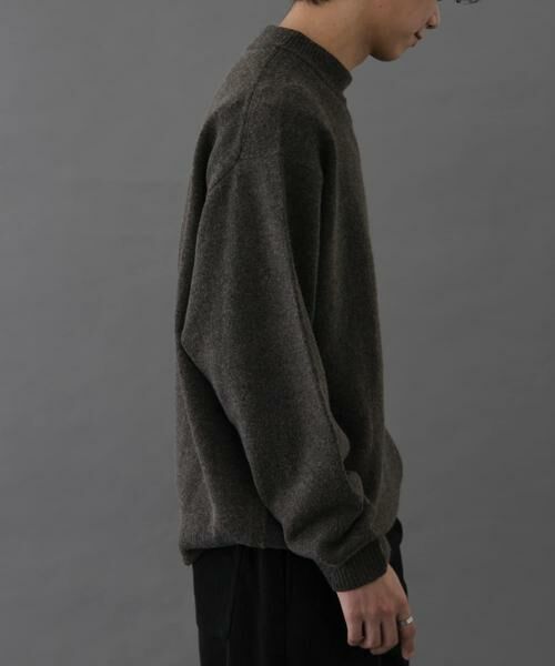 URBAN RESEARCH DOORS / アーバンリサーチ ドアーズ ニット・セーター | FORK&SPOON　Ricotta モックネックニット | 詳細8