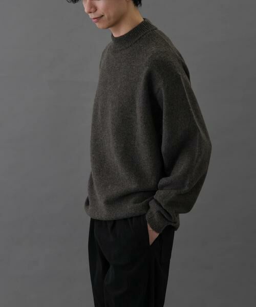 URBAN RESEARCH DOORS / アーバンリサーチ ドアーズ ニット・セーター | FORK&SPOON　Ricotta モックネックニット | 詳細11