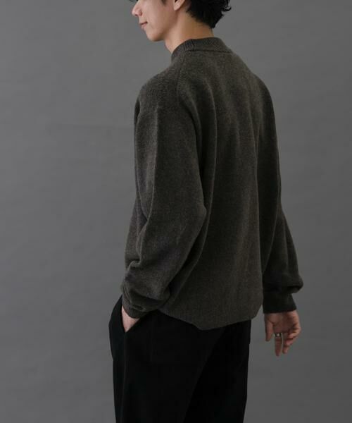 URBAN RESEARCH DOORS / アーバンリサーチ ドアーズ ニット・セーター | FORK&SPOON　Ricotta モックネックニット | 詳細12