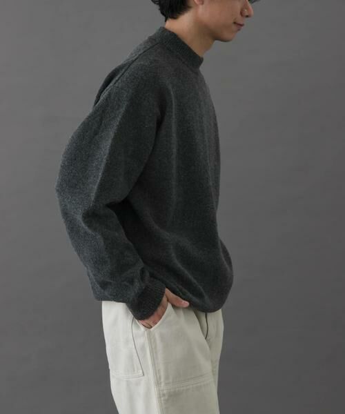 URBAN RESEARCH DOORS / アーバンリサーチ ドアーズ ニット・セーター | FORK&SPOON　Ricotta モックネックニット | 詳細16