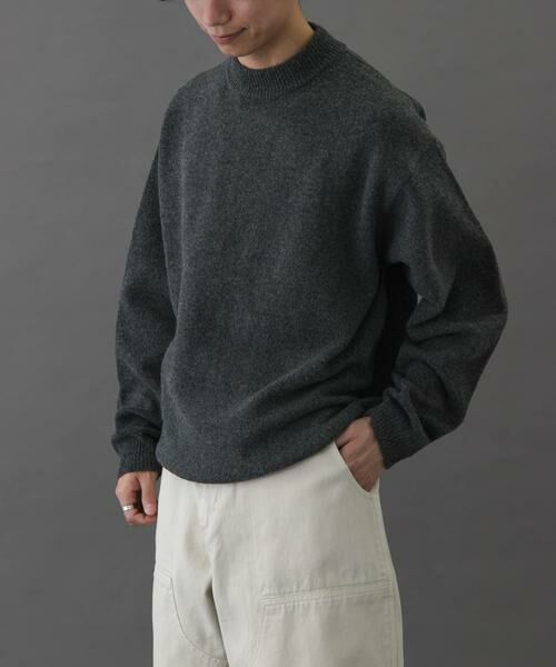 URBAN RESEARCH DOORS / アーバンリサーチ ドアーズ ニット・セーター | FORK&SPOON　Ricotta モックネックニット | 詳細18