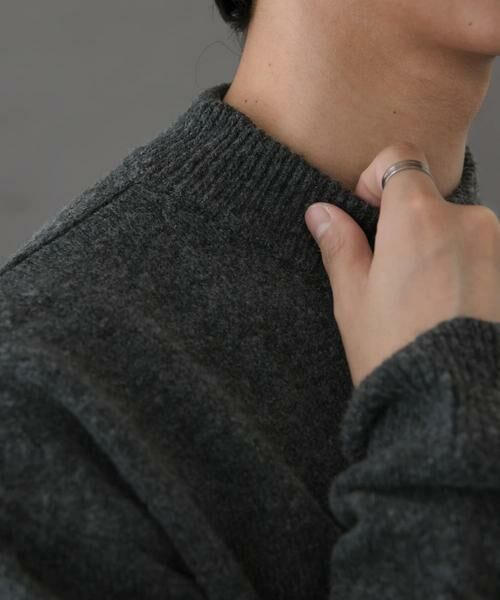URBAN RESEARCH DOORS / アーバンリサーチ ドアーズ ニット・セーター | FORK&SPOON　Ricotta モックネックニット | 詳細21