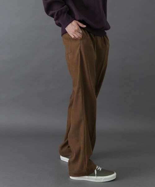 URBAN RESEARCH DOORS / アーバンリサーチ ドアーズ その他パンツ | FORK&SPOON　スウェードライクパンツ | 詳細8