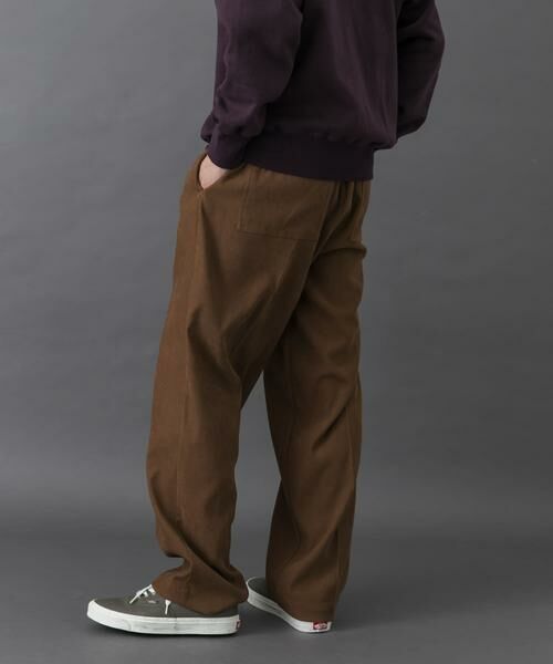 URBAN RESEARCH DOORS / アーバンリサーチ ドアーズ その他パンツ | FORK&SPOON　スウェードライクパンツ | 詳細9