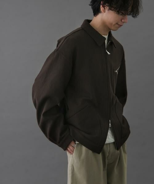 URBAN RESEARCH DOORS / アーバンリサーチ ドアーズ ブルゾン | FORK&SPOON　ウールショートブルゾン | 詳細1