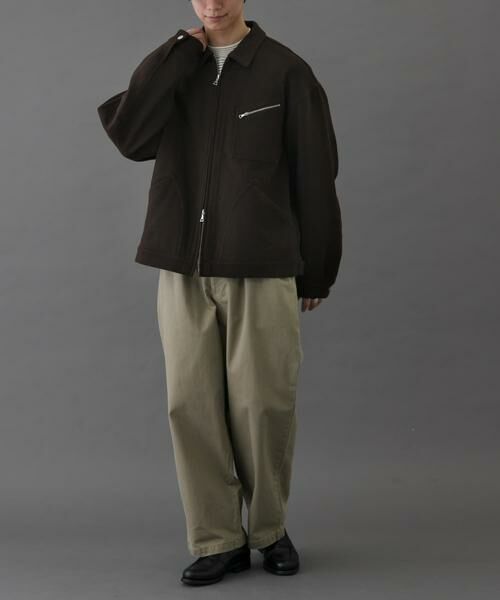 URBAN RESEARCH DOORS / アーバンリサーチ ドアーズ ブルゾン | FORK&SPOON　ウールショートブルゾン | 詳細7