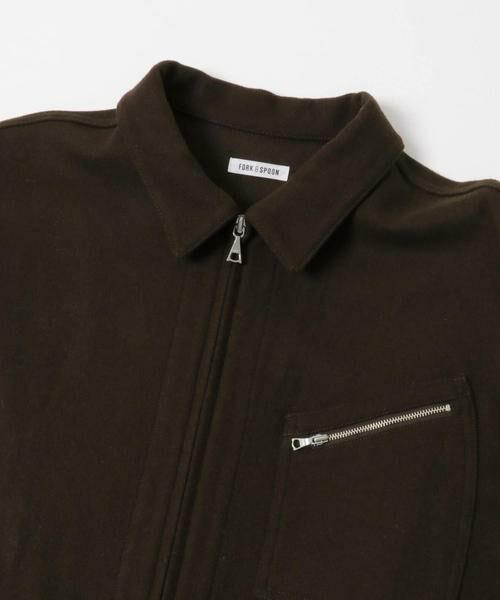 URBAN RESEARCH DOORS / アーバンリサーチ ドアーズ ブルゾン | FORK&SPOON　ウールショートブルゾン | 詳細9