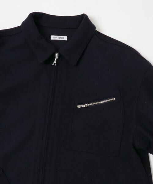 URBAN RESEARCH DOORS / アーバンリサーチ ドアーズ ブルゾン | FORK&SPOON　ウールショートブルゾン | 詳細17