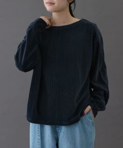 URBAN RESEARCH DOORS / アーバンリサーチ ドアーズ Tシャツ | FORK&SPOON　ストライプモールボートネックプルオーバー