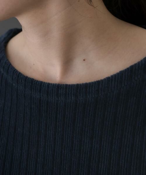 URBAN RESEARCH DOORS / アーバンリサーチ ドアーズ Tシャツ | FORK&SPOON　ストライプモールボートネックプルオーバー | 詳細6