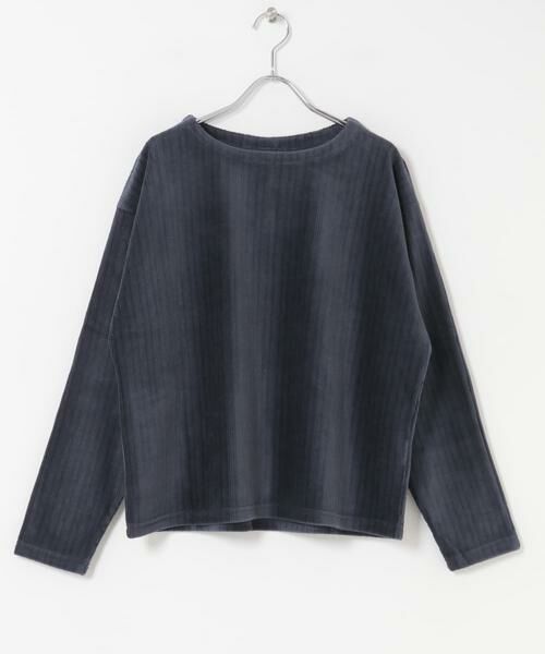 URBAN RESEARCH DOORS / アーバンリサーチ ドアーズ Tシャツ | FORK&SPOON　ストライプモールボートネックプルオーバー | 詳細8