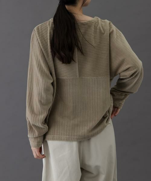 URBAN RESEARCH DOORS / アーバンリサーチ ドアーズ Tシャツ | FORK&SPOON　ストライプモールボートネックプルオーバー | 詳細24