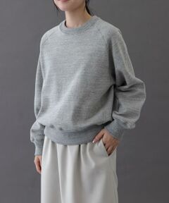 URBAN RESEARCH DOORS / アーバンリサーチ ドアーズ スウェット | FORK&SPOON　リサイクルコットン裏毛クルーネックスウェット