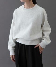 URBAN RESEARCH DOORS / アーバンリサーチ ドアーズ スウェット | FORK&SPOON　リサイクルコットン裏毛クルーネックスウェット