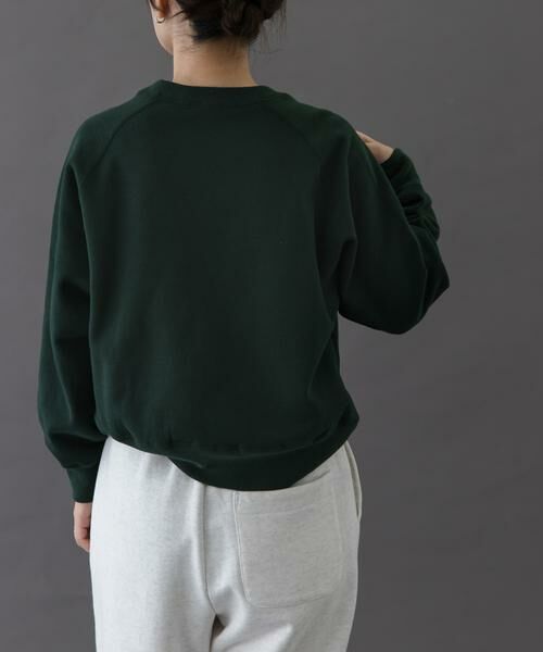 URBAN RESEARCH DOORS / アーバンリサーチ ドアーズ スウェット | FORK&SPOON　リサイクルコットン裏毛クルーネックスウェット | 詳細2