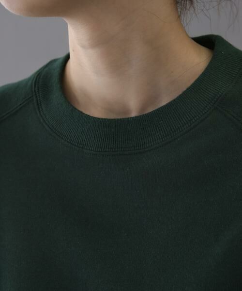 URBAN RESEARCH DOORS / アーバンリサーチ ドアーズ スウェット | FORK&SPOON　リサイクルコットン裏毛クルーネックスウェット | 詳細6