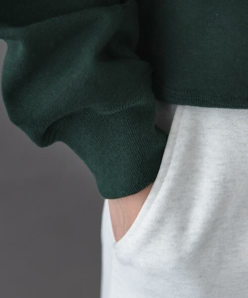 URBAN RESEARCH DOORS / アーバンリサーチ ドアーズ スウェット | FORK&SPOON　リサイクルコットン裏毛クルーネックスウェット | 詳細7