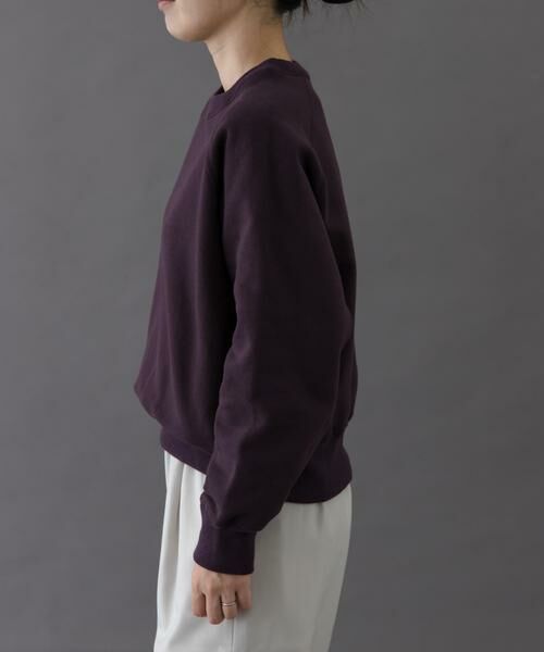 URBAN RESEARCH DOORS / アーバンリサーチ ドアーズ スウェット | FORK&SPOON　リサイクルコットン裏毛クルーネックスウェット | 詳細11