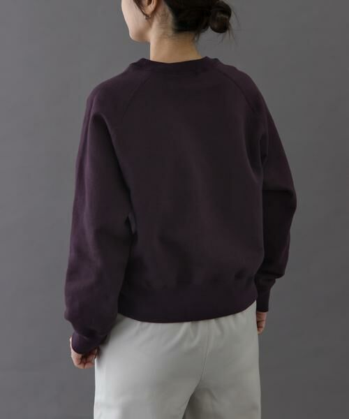 URBAN RESEARCH DOORS / アーバンリサーチ ドアーズ スウェット | FORK&SPOON　リサイクルコットン裏毛クルーネックスウェット | 詳細12