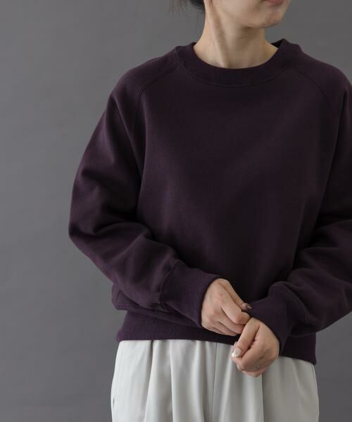 URBAN RESEARCH DOORS / アーバンリサーチ ドアーズ スウェット | FORK&SPOON　リサイクルコットン裏毛クルーネックスウェット | 詳細14