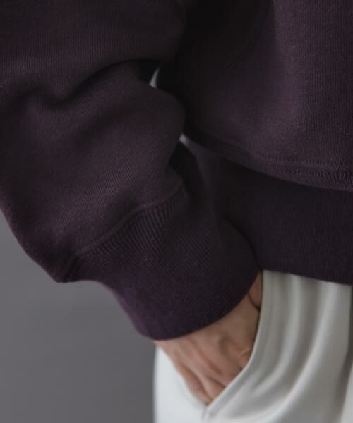 URBAN RESEARCH DOORS / アーバンリサーチ ドアーズ スウェット | FORK&SPOON　リサイクルコットン裏毛クルーネックスウェット | 詳細16