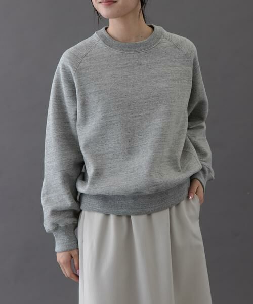 URBAN RESEARCH DOORS / アーバンリサーチ ドアーズ スウェット | FORK&SPOON　リサイクルコットン裏毛クルーネックスウェット | 詳細19