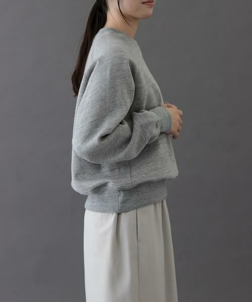URBAN RESEARCH DOORS / アーバンリサーチ ドアーズ スウェット | FORK&SPOON　リサイクルコットン裏毛クルーネックスウェット | 詳細22
