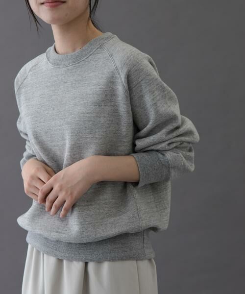 URBAN RESEARCH DOORS / アーバンリサーチ ドアーズ スウェット | FORK&SPOON　リサイクルコットン裏毛クルーネックスウェット | 詳細23
