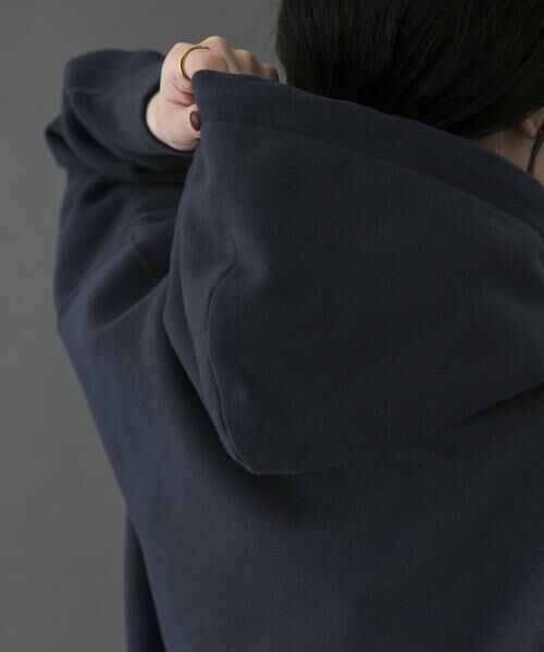 URBAN RESEARCH DOORS / アーバンリサーチ ドアーズ パーカー | FORK&SPOON　リサイクル裏毛クロップドフーディー | 詳細7