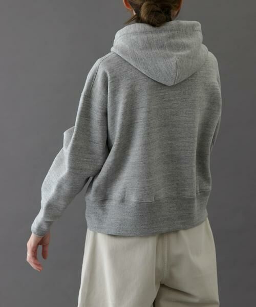URBAN RESEARCH DOORS / アーバンリサーチ ドアーズ パーカー | FORK&SPOON　リサイクル裏毛クロップドフーディー | 詳細17