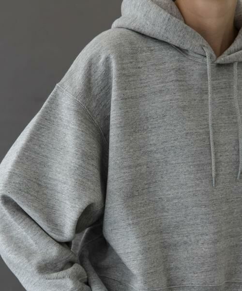 URBAN RESEARCH DOORS / アーバンリサーチ ドアーズ パーカー | FORK&SPOON　リサイクル裏毛クロップドフーディー | 詳細19