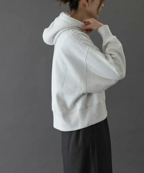 URBAN RESEARCH DOORS / アーバンリサーチ ドアーズ パーカー | FORK&SPOON　リサイクル裏毛クロップドフーディー | 詳細27