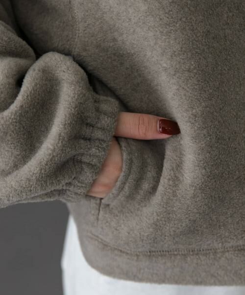URBAN RESEARCH DOORS / アーバンリサーチ ドアーズ その他トップス | FORK&SPOON　スナップタートルフリースプルオーバー | 詳細6
