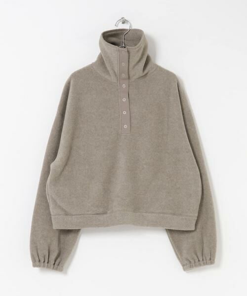 URBAN RESEARCH DOORS / アーバンリサーチ ドアーズ その他トップス | FORK&SPOON　スナップタートルフリースプルオーバー | 詳細8