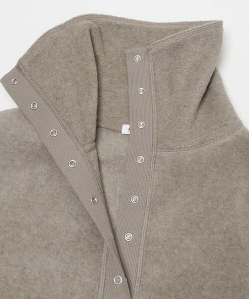 URBAN RESEARCH DOORS / アーバンリサーチ ドアーズ その他トップス | FORK&SPOON　スナップタートルフリースプルオーバー | 詳細9