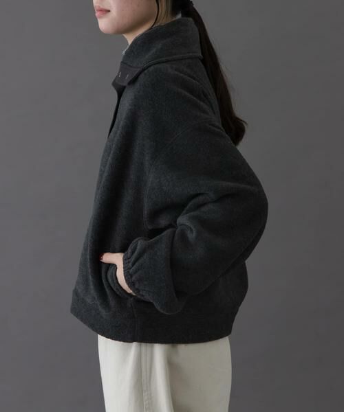 URBAN RESEARCH DOORS / アーバンリサーチ ドアーズ その他トップス | FORK&SPOON　スナップタートルフリースプルオーバー | 詳細15