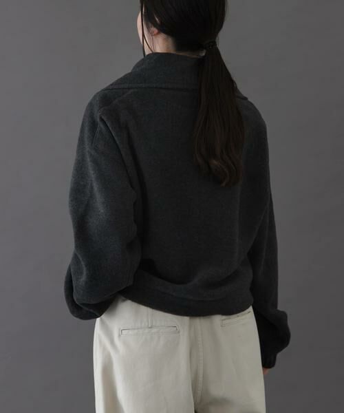 URBAN RESEARCH DOORS / アーバンリサーチ ドアーズ その他トップス | FORK&SPOON　スナップタートルフリースプルオーバー | 詳細16