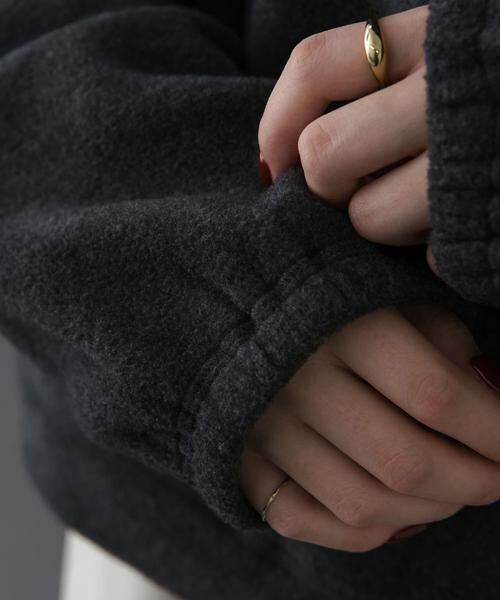 URBAN RESEARCH DOORS / アーバンリサーチ ドアーズ その他トップス | FORK&SPOON　スナップタートルフリースプルオーバー | 詳細20