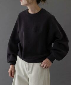 URBAN RESEARCH DOORS / アーバンリサーチ ドアーズ ニット・セーター | FORK&SPOON　エンブロイダリーロゴニットプルオーバー