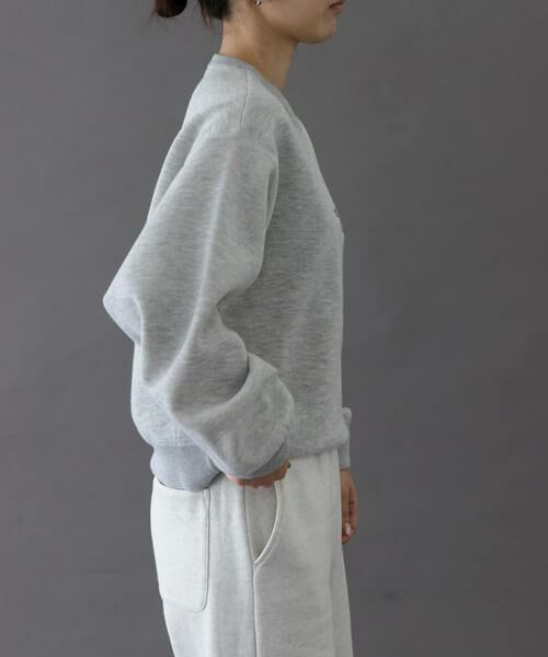 URBAN RESEARCH DOORS / アーバンリサーチ ドアーズ ニット・セーター | FORK&SPOON　エンブロイダリーロゴニットプルオーバー | 詳細12