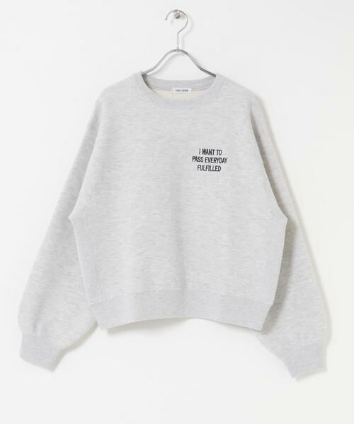 URBAN RESEARCH DOORS / アーバンリサーチ ドアーズ ニット・セーター | FORK&SPOON　エンブロイダリーロゴニットプルオーバー | 詳細13